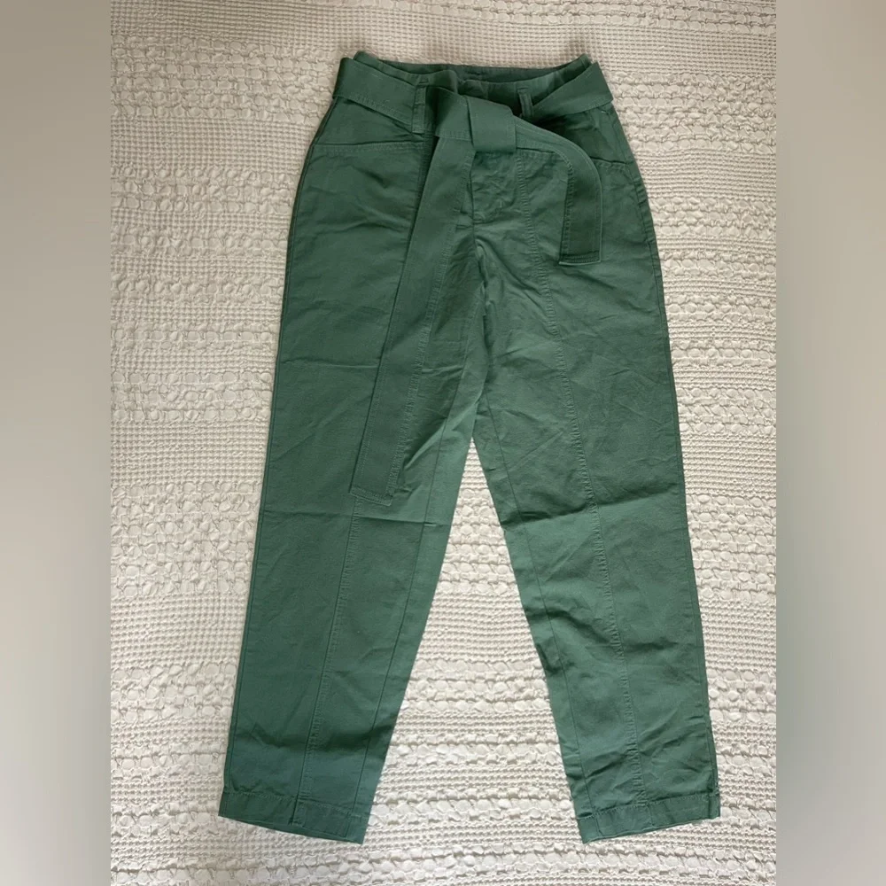 NWT High-Rise Tapered Ankle Tie Front Pants|A New Day Size 4 - Picture 6 of 13